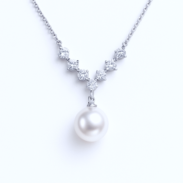 13mm AAAAA quality  White Freshwater Pearl Pendant